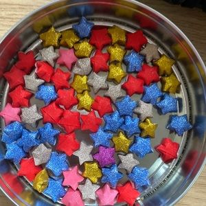 70 stars in total!! origami multicolor stars